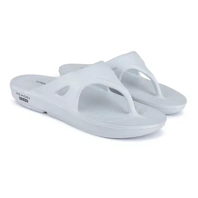 Men Casual Sandals (White, 8)