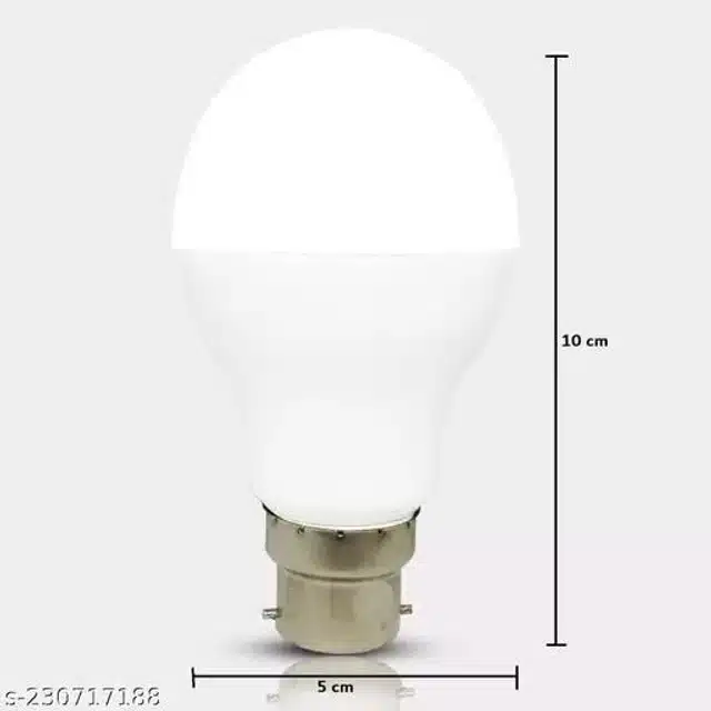 LED Cool Day Light Bulb (White, 9 W) (Pack of 6)