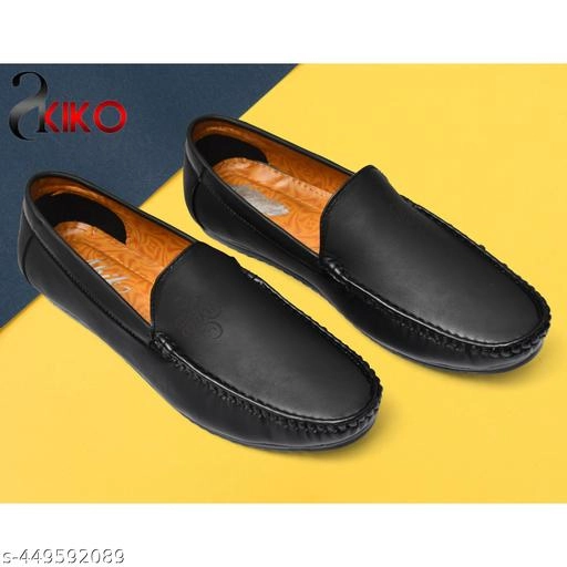 Loafers for Men (Black, 9)