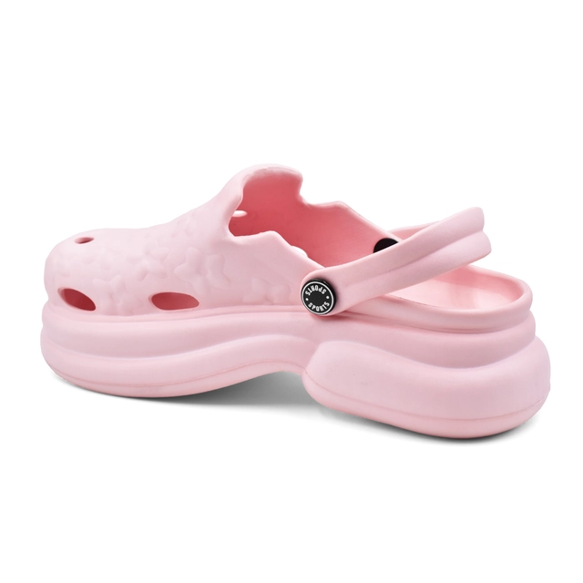 Clogs for Women (Pink, 3)