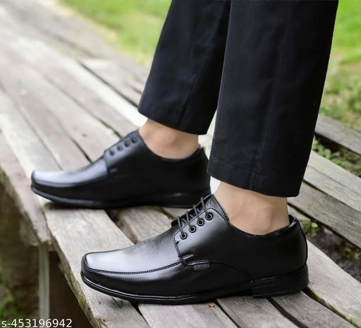 Formal Shoes for Men (Black, 6)