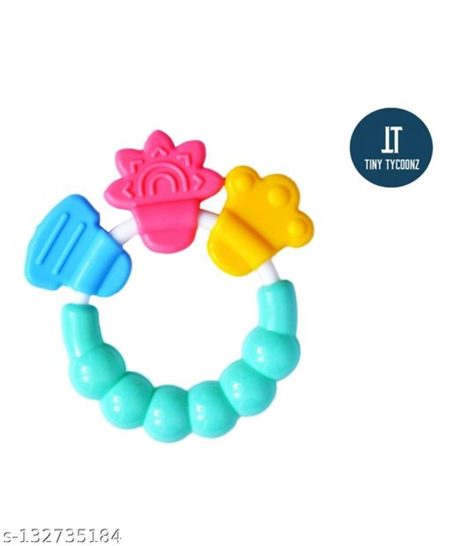 Silicone Teether for Baby (Multicolor)