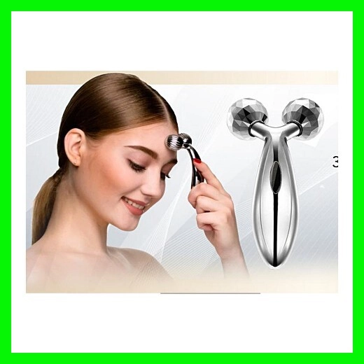 3D Face Massage Roller (Silver)