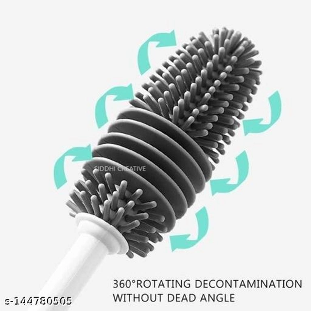 Plastic Bottle Cleaning Brush (Grey)