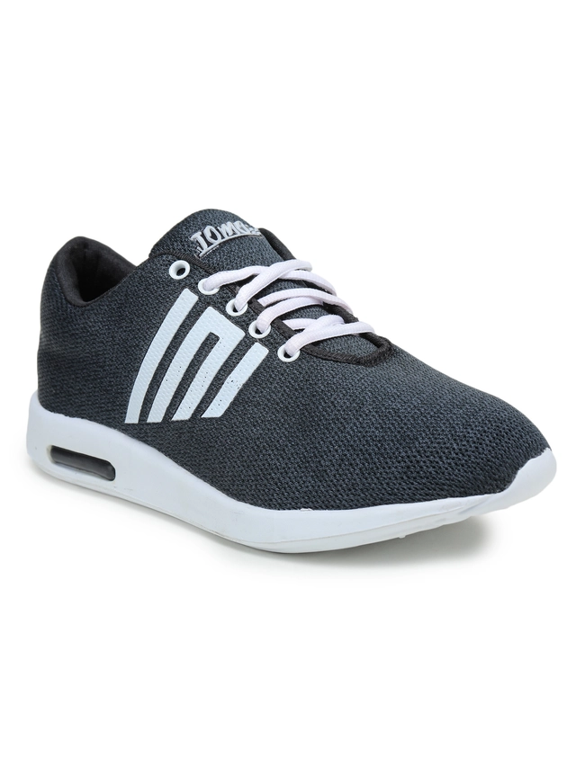 Sports Shoes for Men (Black & White, 6)