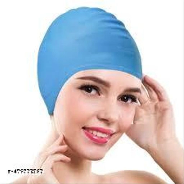 Silicone Swimming Cap (Pink)