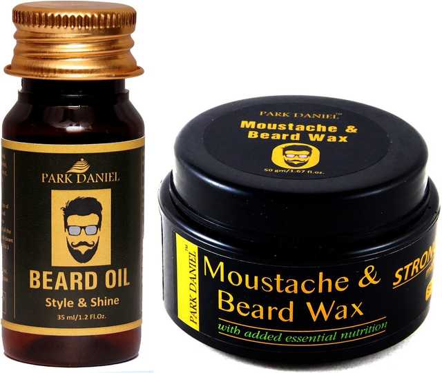 Park Daniel Beard Oil & Moustache & Beard Wax (35 ml & 50 gm) (SE-473)