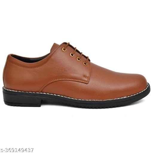 Formal Shoes for Men (Tan, 7)