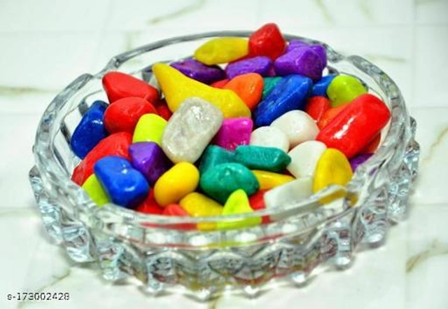 Decoration Pebbles Stones (Multicolor, 1000 g)