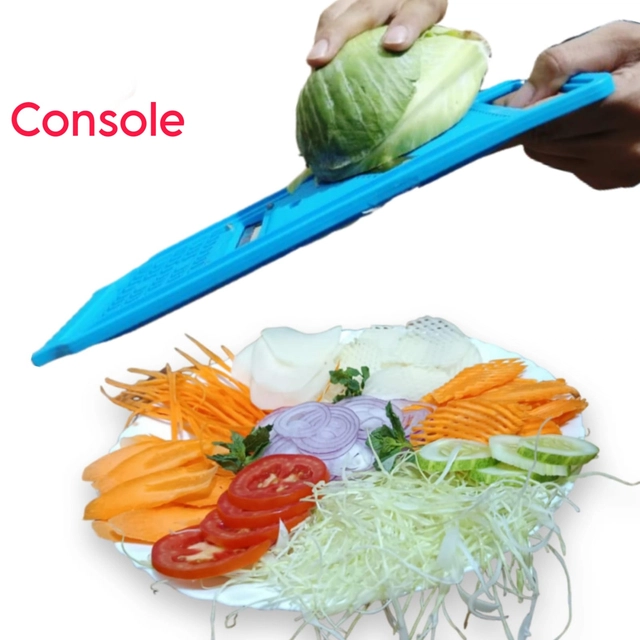 Plastic Vegetable Slicer (Multicolor)