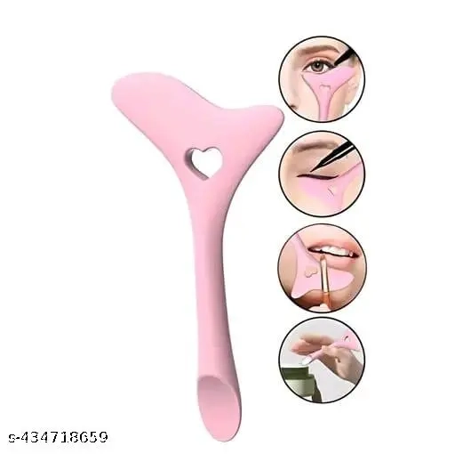 Silicone Eye Makeup Application Tool (Pink)