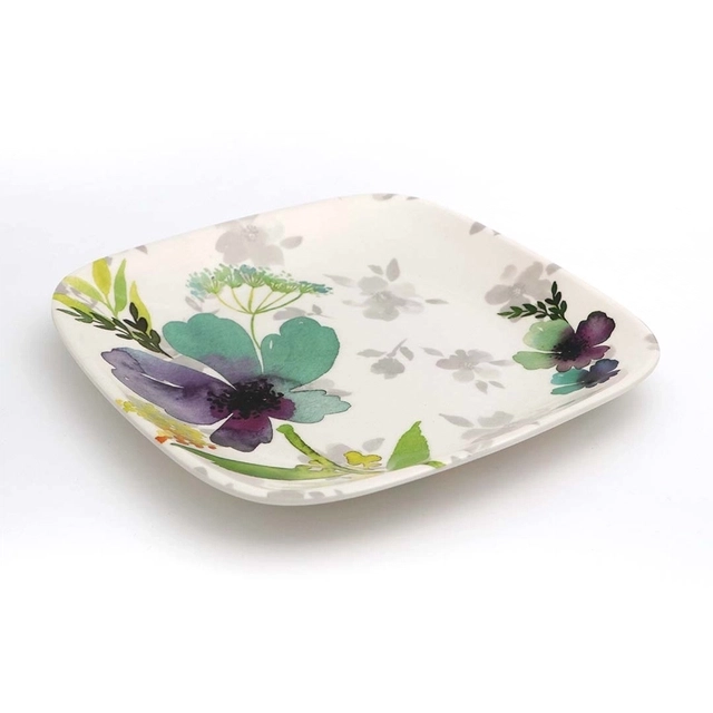 DINE SMART-Melamine Square Dip Plate P1001 (3 Pcs Set, Pack of 1)