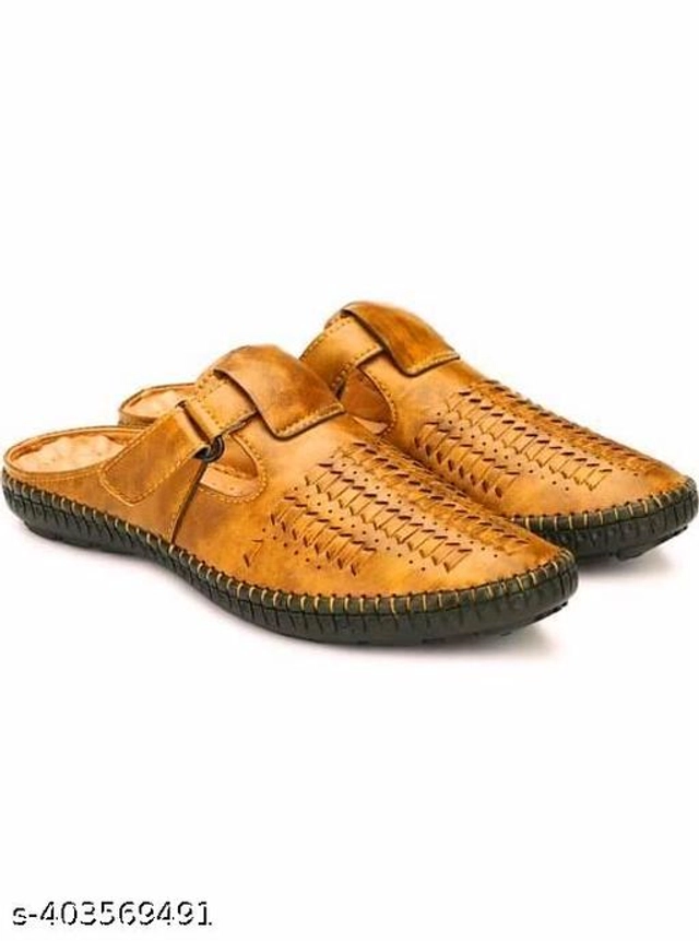 Sandals for Men (Tan, 6)