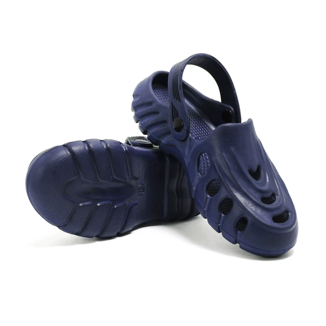 Clogs for Men (Navy Blue, 6)