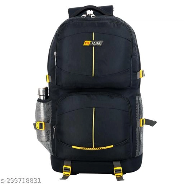 Polyester Backpack for Kids (Black, 70 L)