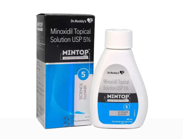 Dr. Reddy's Minoxidil Topical Solution USP 5% Mintop Hair Serum (60 ml)