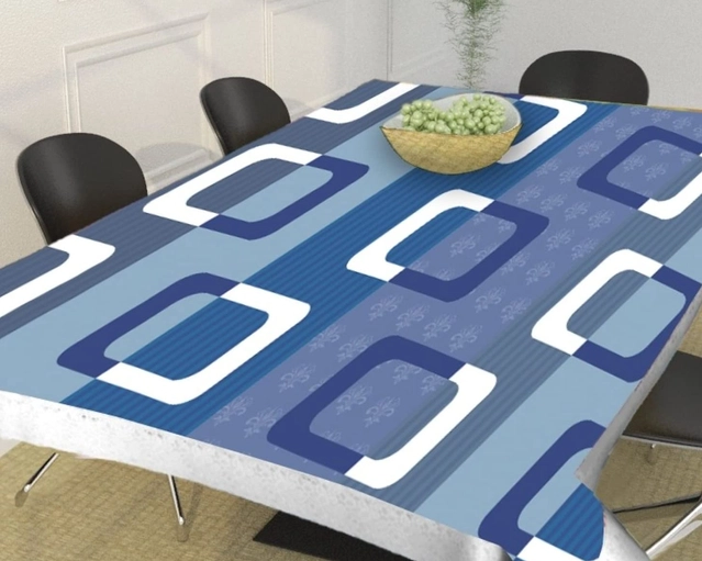 PVC Printed Table Cover (Multicolor, 40x60 inches)