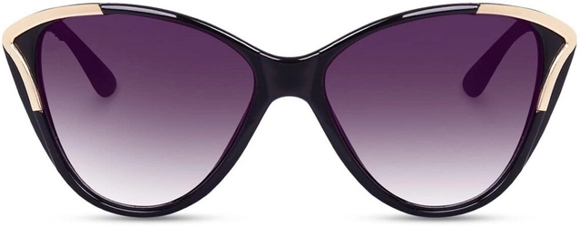 Retro Cat Eye UV Protection Sunglass for Women (Black)