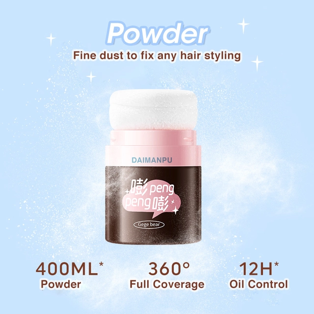 No Wash Hair Powder for Fluffy Hair (400 ml)