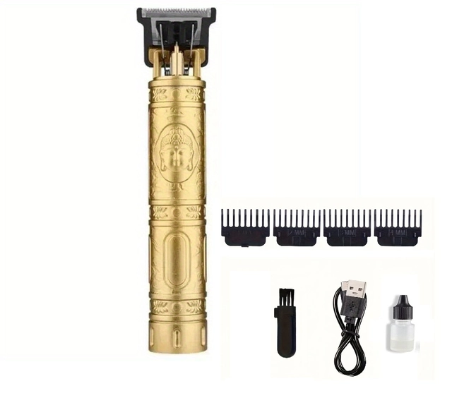 Plastic Trimmer for Men (Gold)