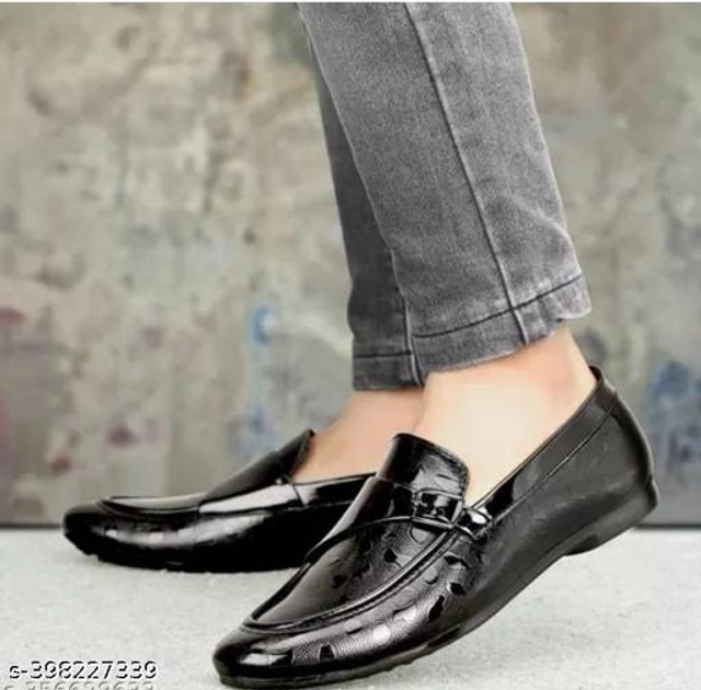 Loafers for Men (Black, 6)