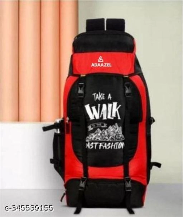 Hiking Backpack for Men & Women (Red & Black)