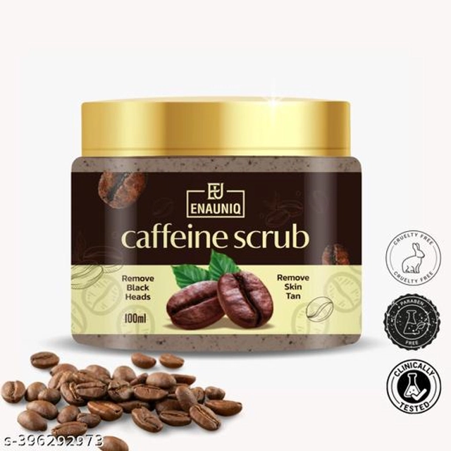 Enauniq Caffeine Face Scrub (100 ml)