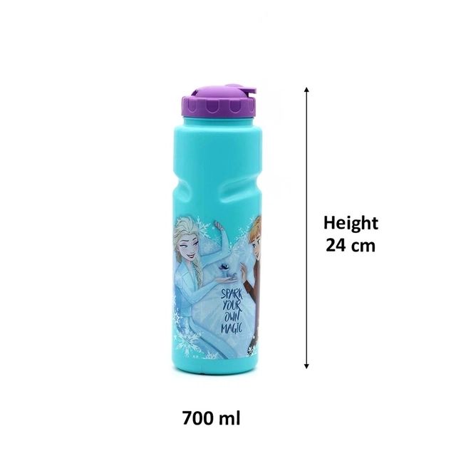 GLUMAN Frozen Series Printed Summer Bottle (700 ml, Pack of 1)