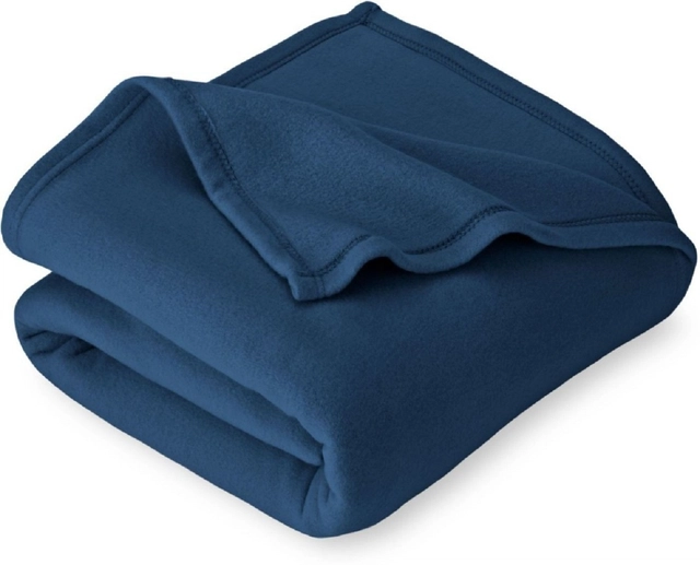 Fleece Blanket  (Blue, 60x90 Inches)