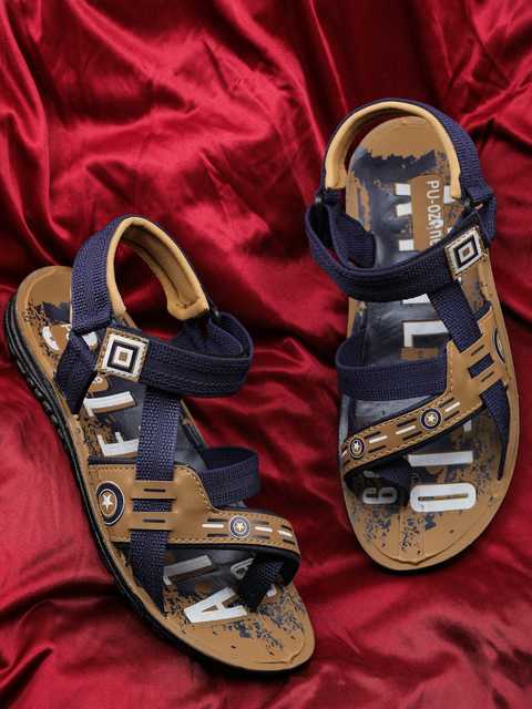 Pu-Ozone Kid's Sandal (Tan, 4) (ADE-247)