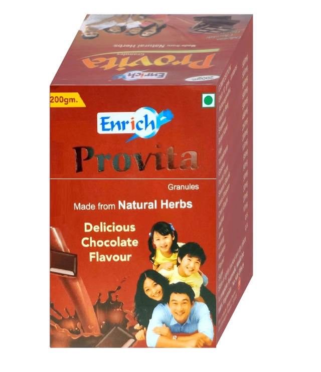 Enrich Plus Provita Chocolate Flavoured Granules (200 g)