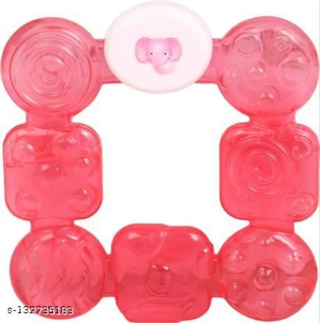 Silicone Teether for Baby (Pink)