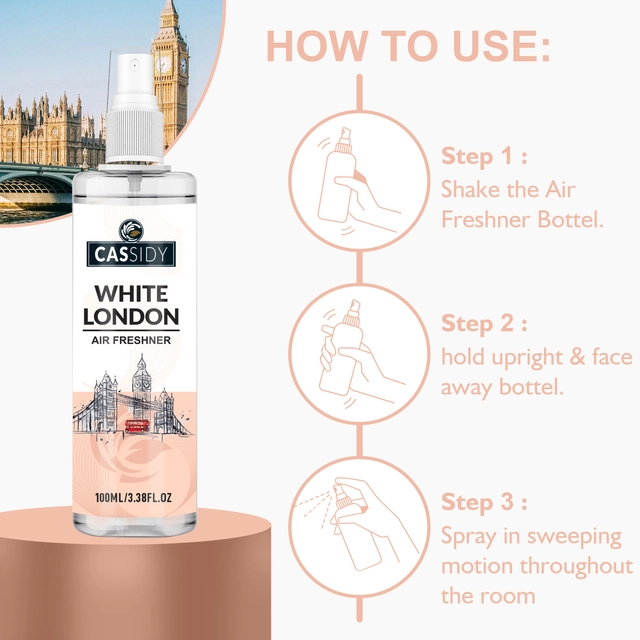 Cassidy White London Air Freshener (100 ml)