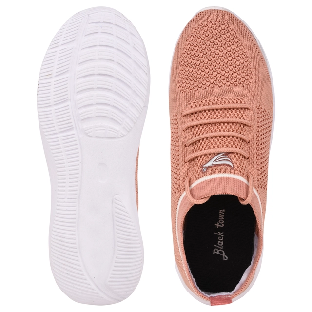 Sports Shoes for Women (Peach, 6)