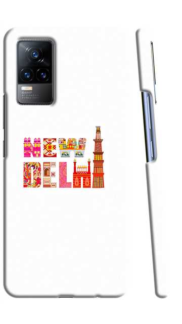 3D Designer Mobile Back Cover For Vivo Y73 & Vivo V21E 4G (Multicolor) (RH-814)