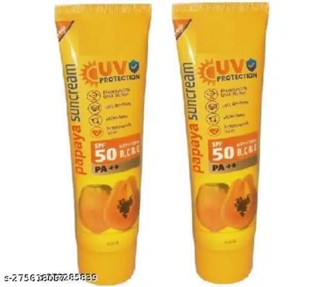 Professional Papaya Sun Cream (40 g, Pack of 2)