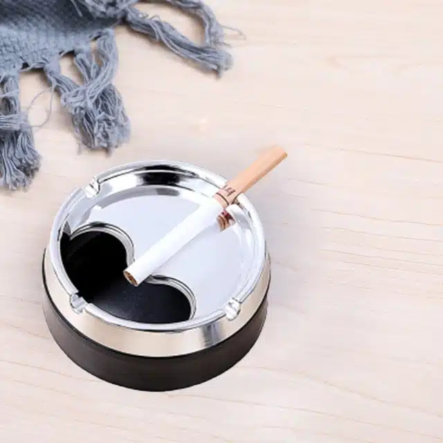 Stainless Steel Ashtrays (Black)