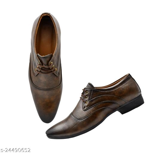 Formal Shoes for Men (Brown, 6)