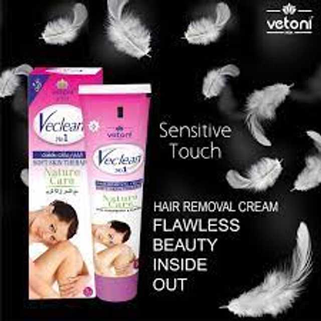 Vetoni Veclean No1 Hair Removal Cream For Women (Pack Of 1, Multicolour) (PS-193)