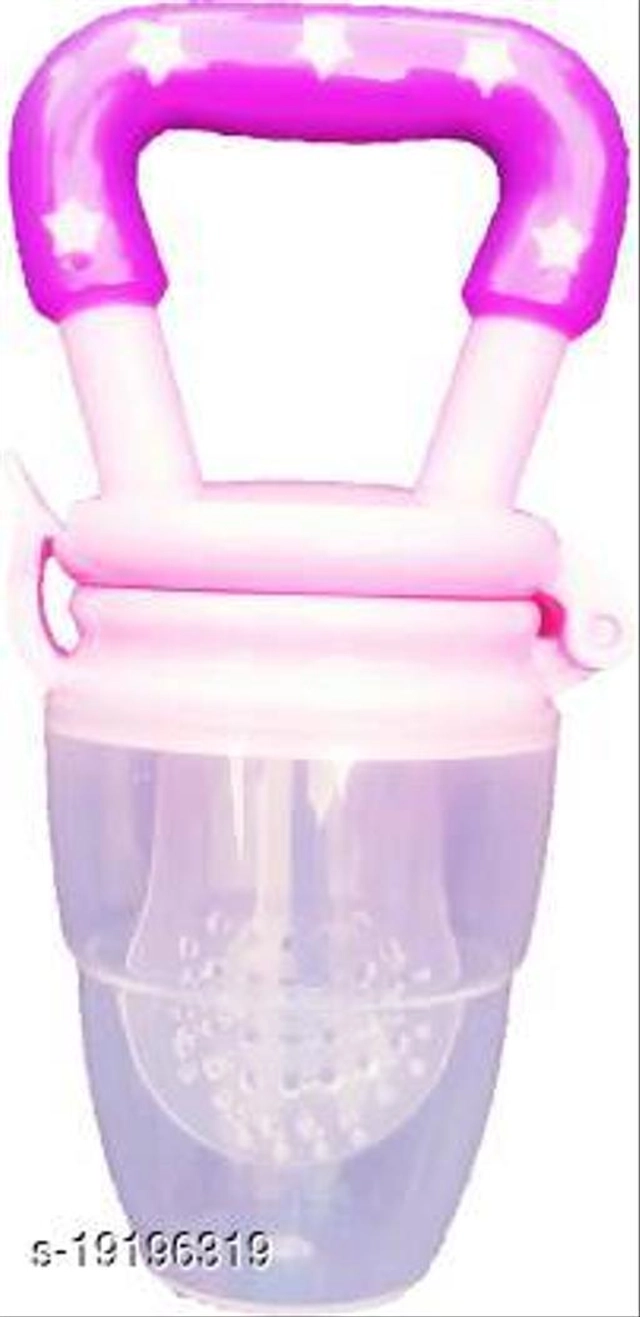 Plastic Soothers For Baby (Pink, Free Size)