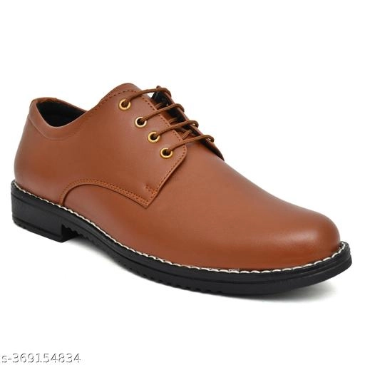 Formal Shoes for Men (Tan, 7)