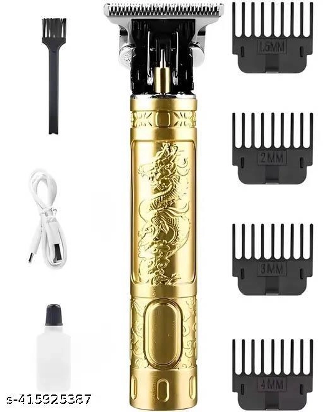 Metal Buddha Trimmer for Men (Gold)