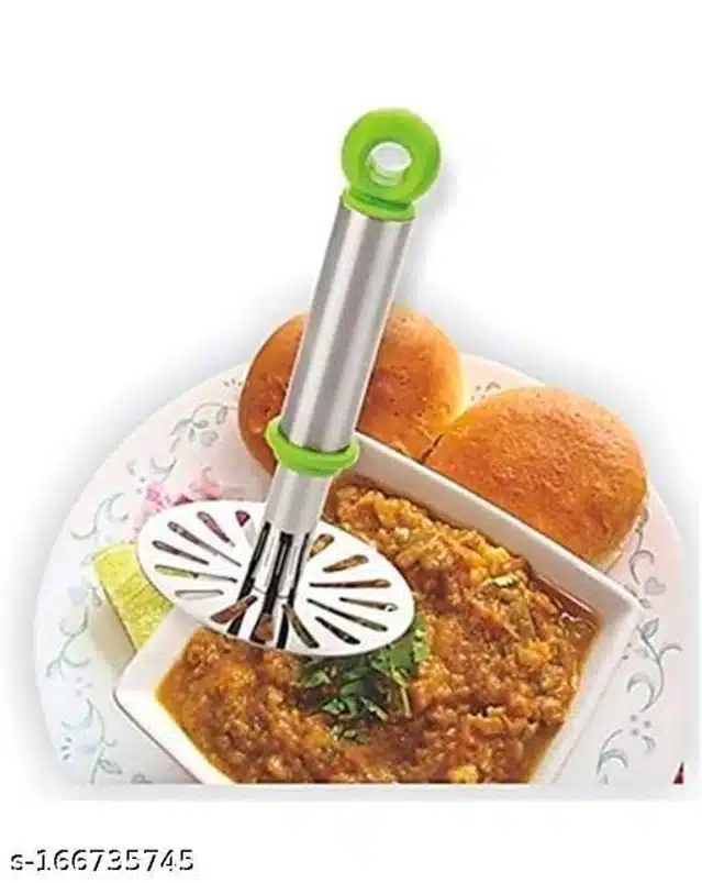 Stainless Steel Masher (Silver)