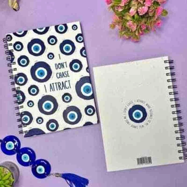 Printed Ruled Spiral Notebook (Multicolor)