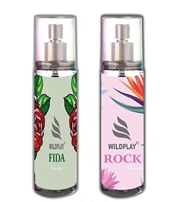 Fida & Rock Perfume for Men & Women (50 ml, Set of 2)