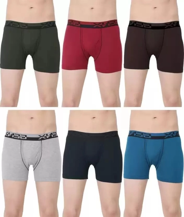 Trunk for Men (Multicolor, 80) (Pack of 6)