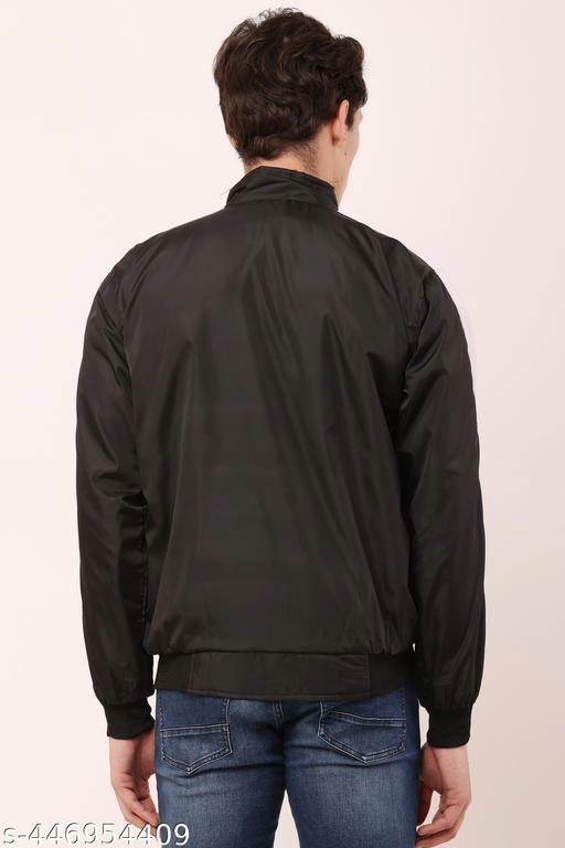 Nylon Jacket for Men (Black, M)