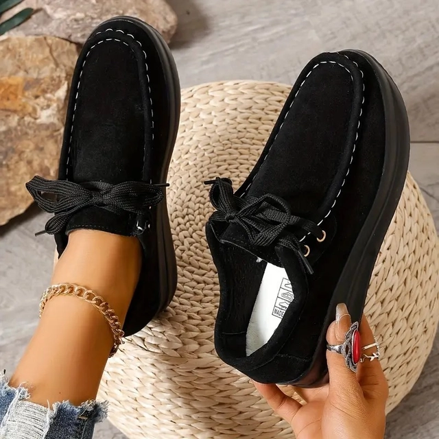 Casual Shoes for Women (Black, 4)