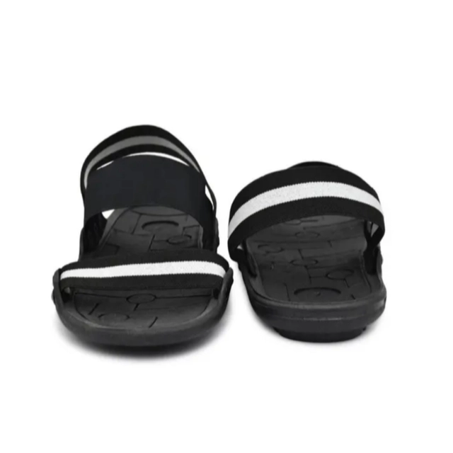 Sandals for Men (Black, 6)