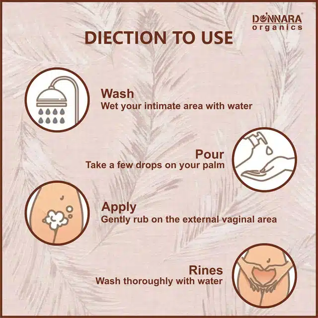 Donnara Organics Argan Oil Extract Intimate Wash for Men (Pack of 2, 150 ml)